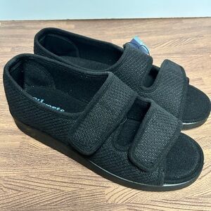 Silverts Easy Closure Open Toe Sandals Adaptive Comfort Shoes Women’s 12 NWT